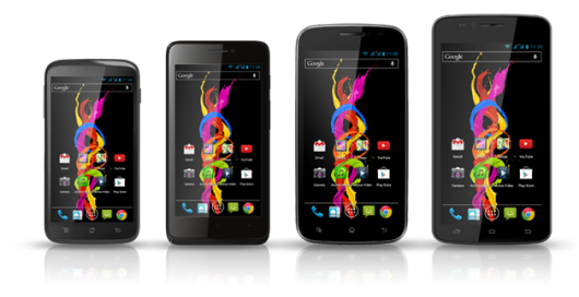 titanium smartphones 530x272 Novità| Archos presenta la nuova serie di smartphone Titanium